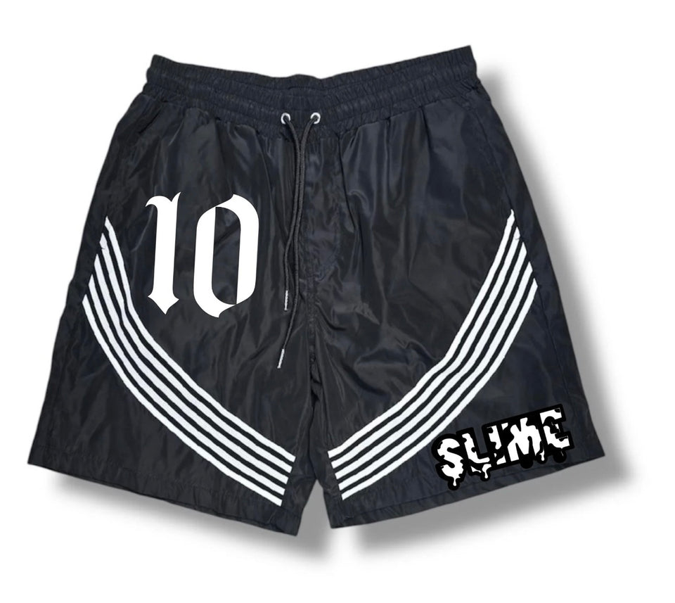 Black 10 Slime Shorts