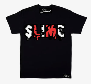 Red Black White Slime Tshirt