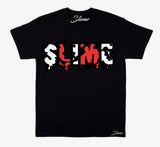 Red Black White Slime Tshirt
