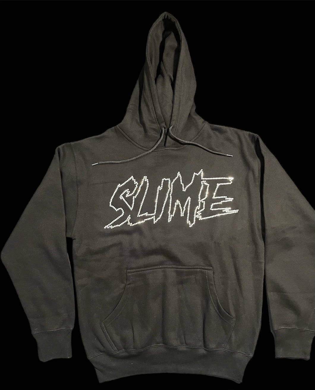 Rhinestone Slime hoodie (Chrome)