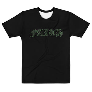 Green Faith Top Black