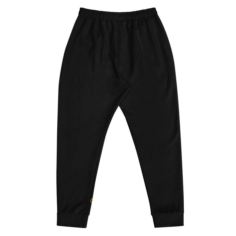 Yellow Faith Joggers Black