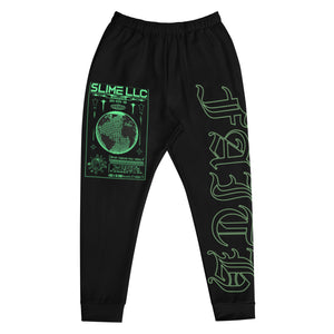 Green Faith Joggers Black