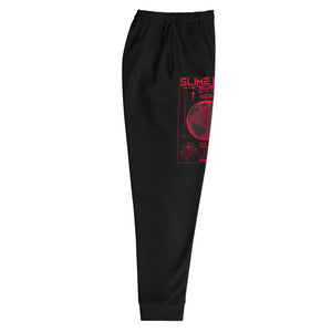 Red Faith Joggers Black