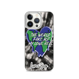 The World Fake But My Love Real Iphone Case