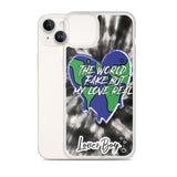 The World Fake But My Love Real Iphone Case