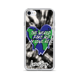 The World Fake But My Love Real Iphone Case