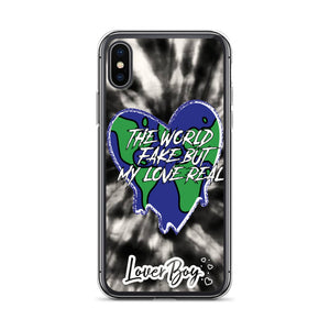 The World Fake But My Love Real Iphone Case