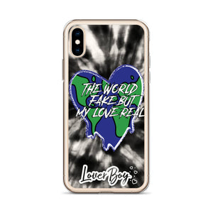 The World Fake But My Love Real Iphone Case