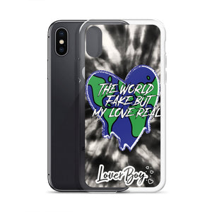 The World Fake But My Love Real Iphone Case