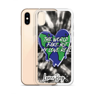 The World Fake But My Love Real Iphone Case