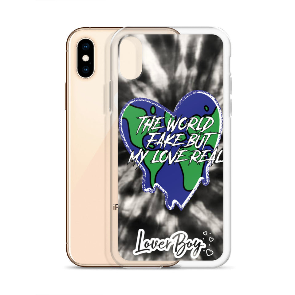 The World Fake But My Love Real Iphone Case