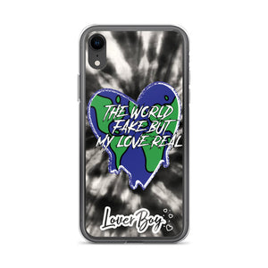 The World Fake But My Love Real Iphone Case