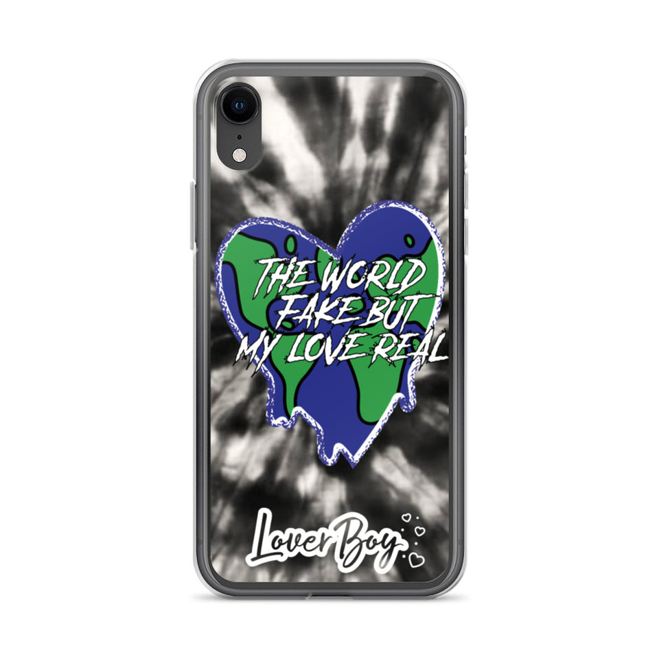 The World Fake But My Love Real Iphone Case