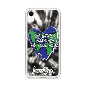 The World Fake But My Love Real Iphone Case