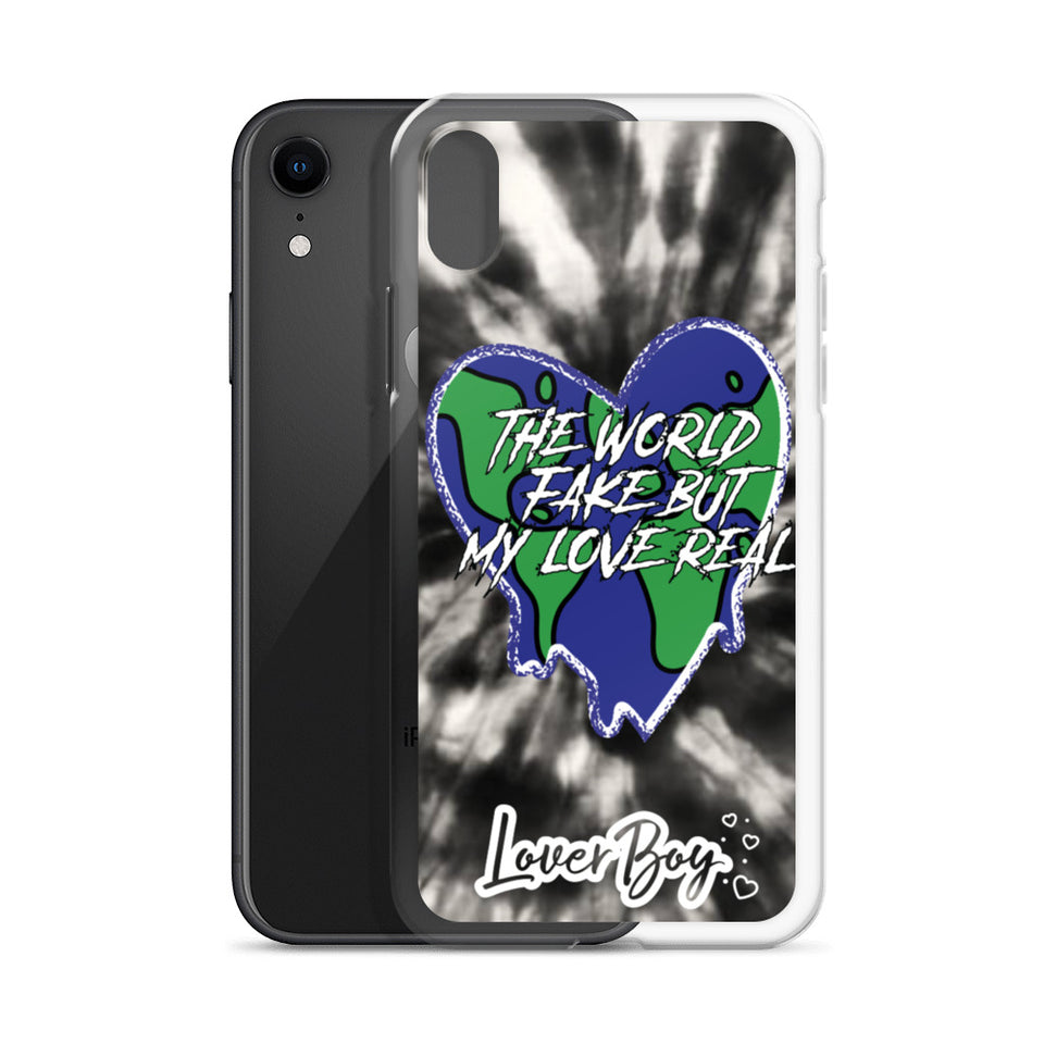 The World Fake But My Love Real Iphone Case