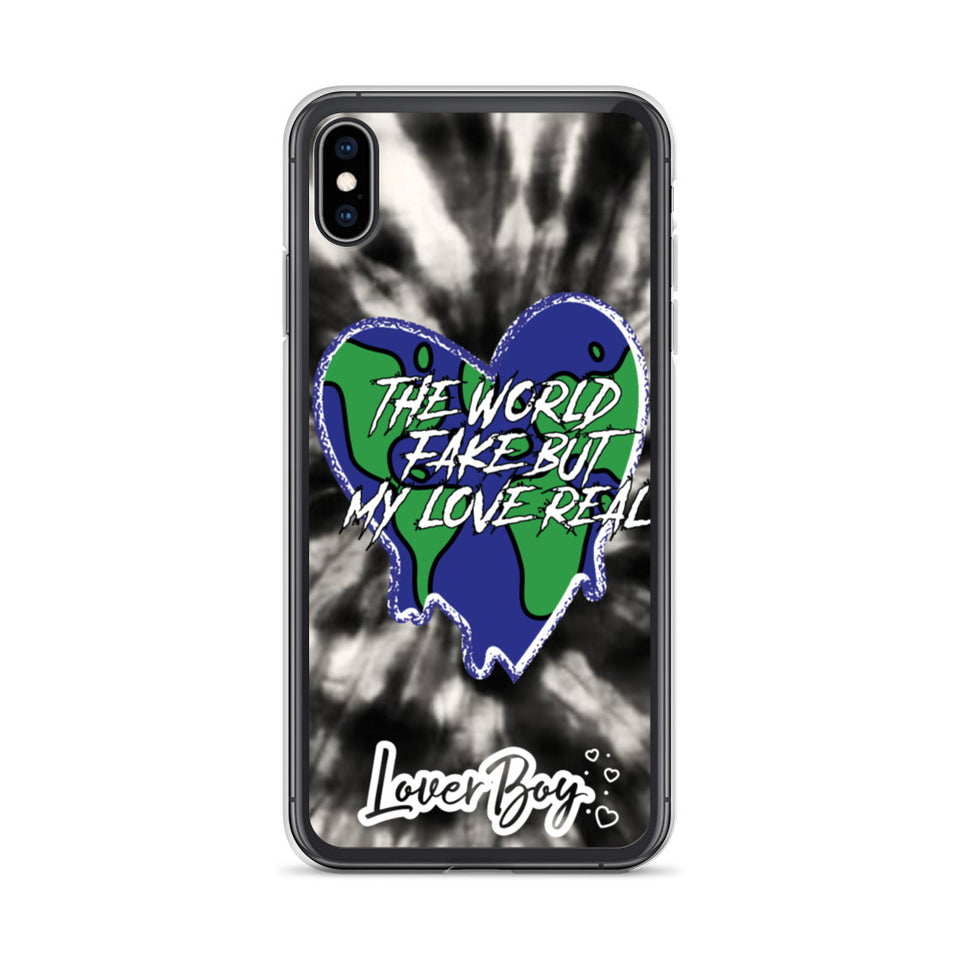 The World Fake But My Love Real Iphone Case