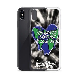 The World Fake But My Love Real Iphone Case