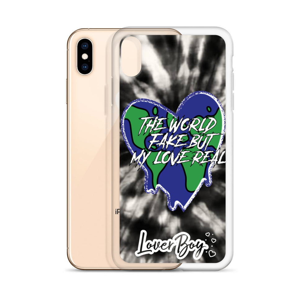 The World Fake But My Love Real Iphone Case