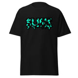 Black and Teal Slime Tshirt