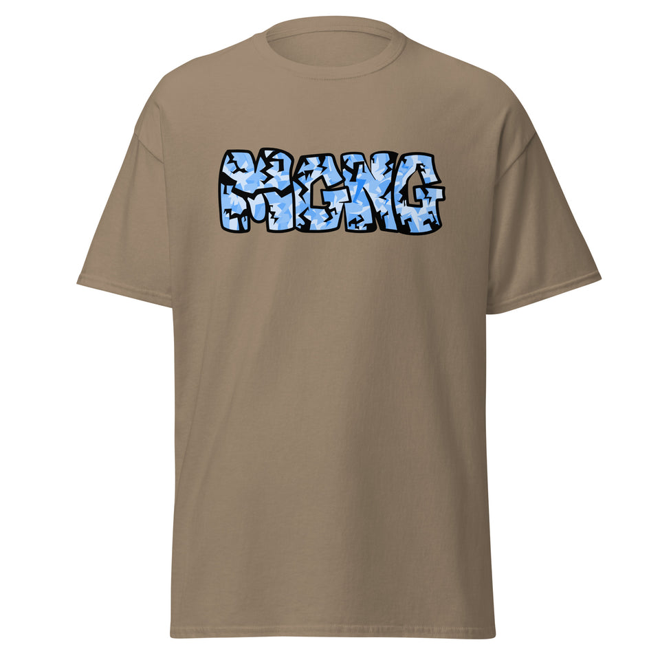 Light Blue Shattered Glass MGNG Tshirt