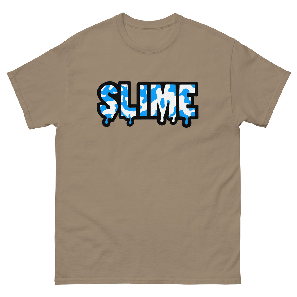 Blue,White and Black Slime Tshirt