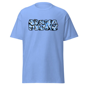 Light Blue Shattered Glass MGNG Tshirt