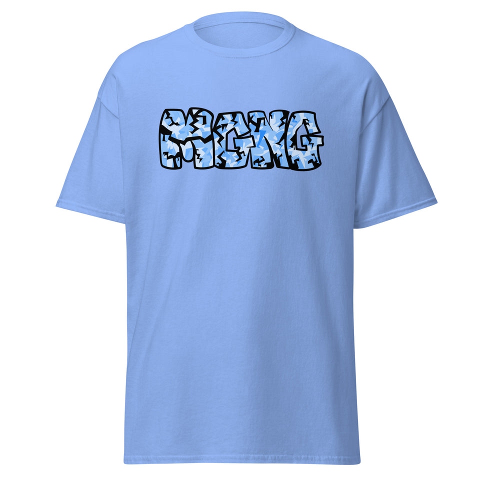 Light Blue Shattered Glass MGNG Tshirt