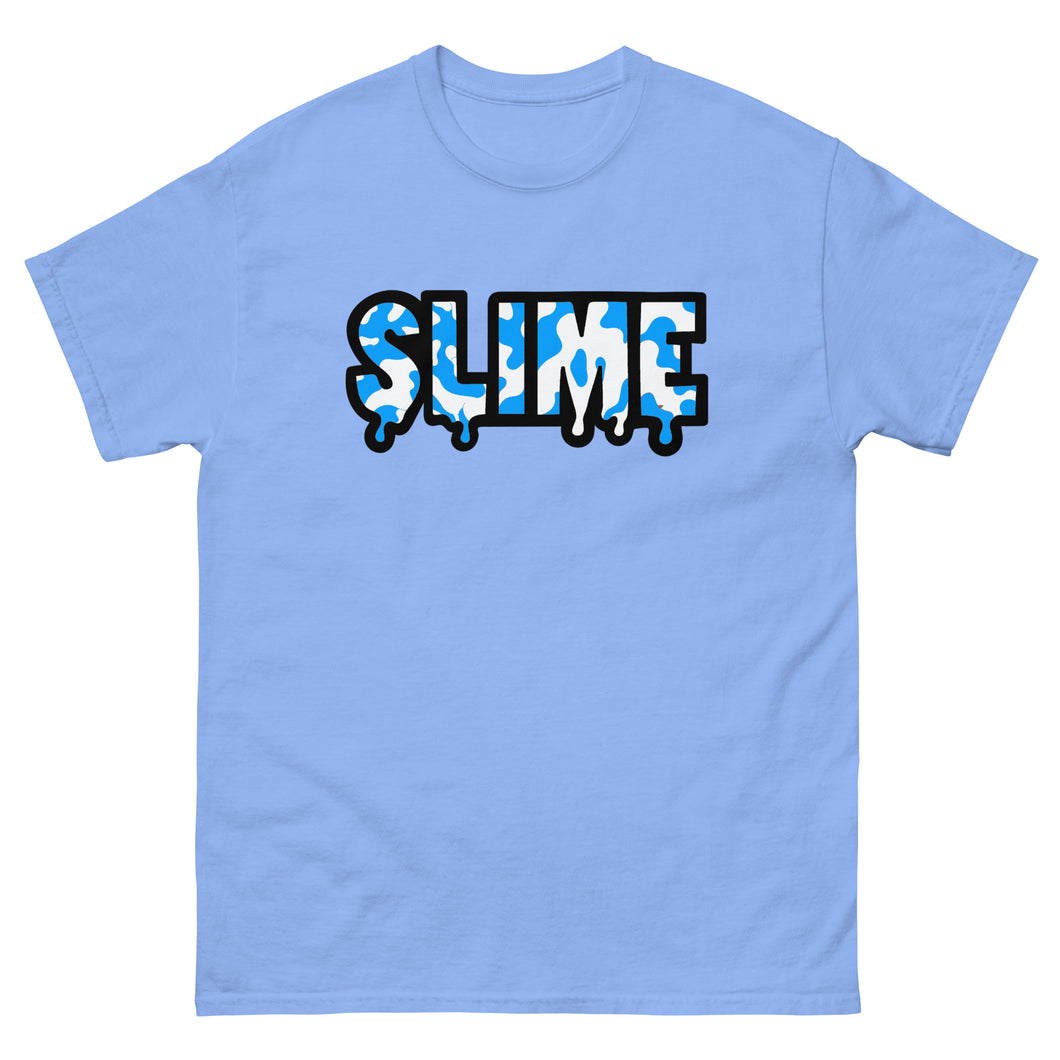 Blue,White and Black Slime Tshirt