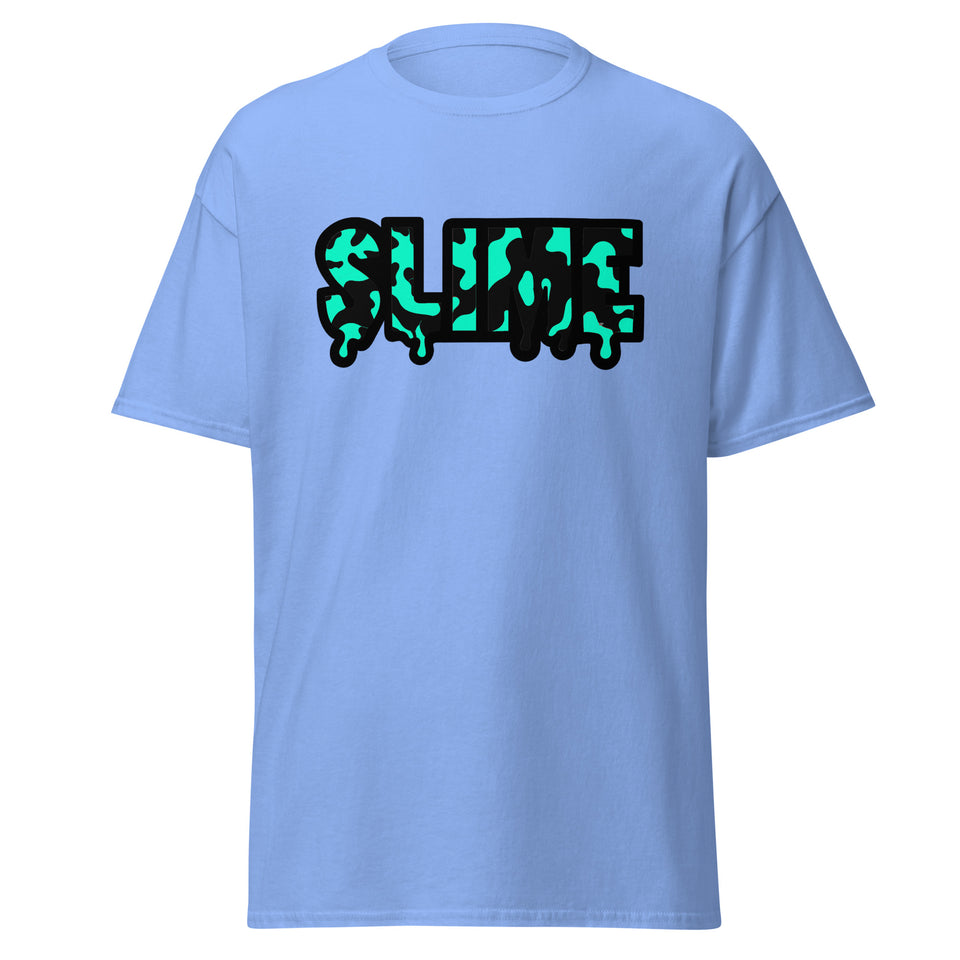 Black and Teal Slime Tshirt