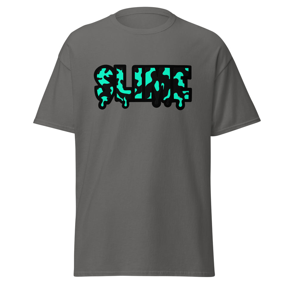 Black and Teal Slime Tshirt