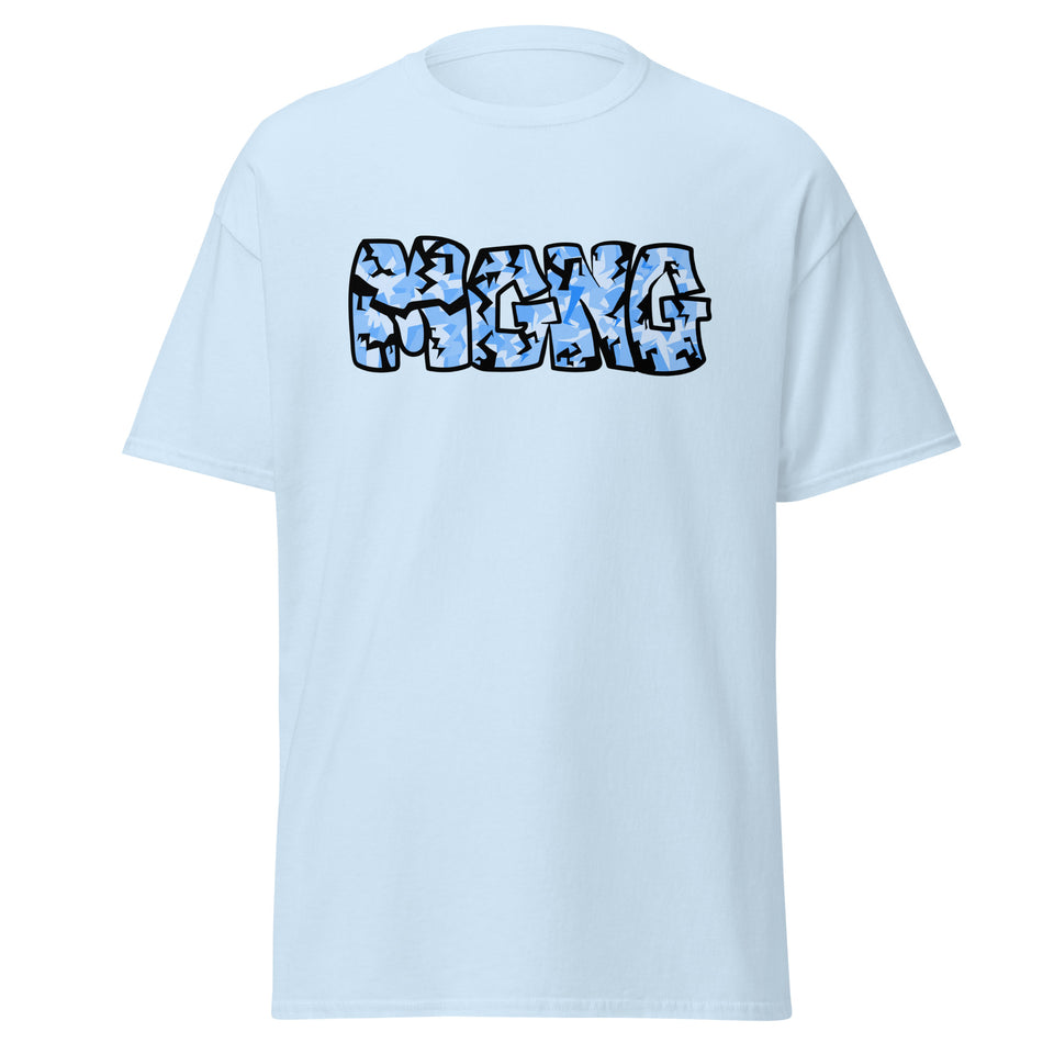 Light Blue Shattered Glass MGNG Tshirt