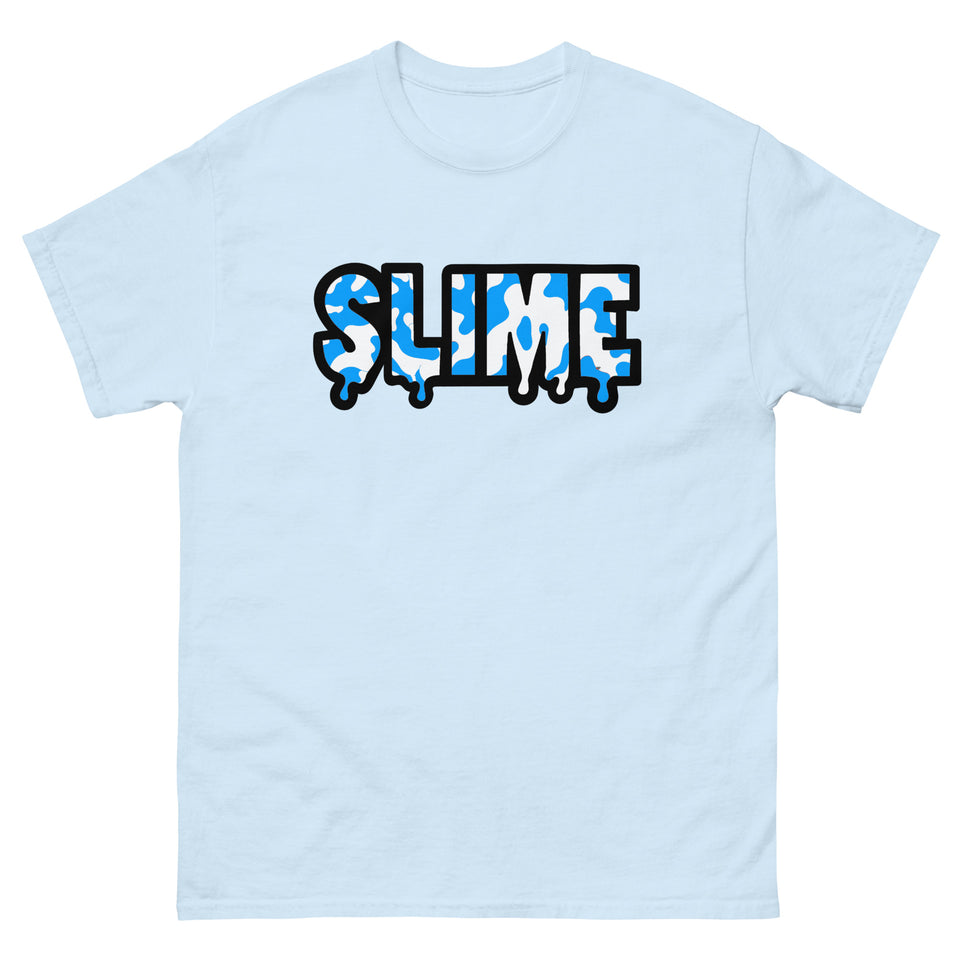 Blue,White and Black Slime Tshirt