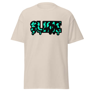 Black and Teal Slime Tshirt