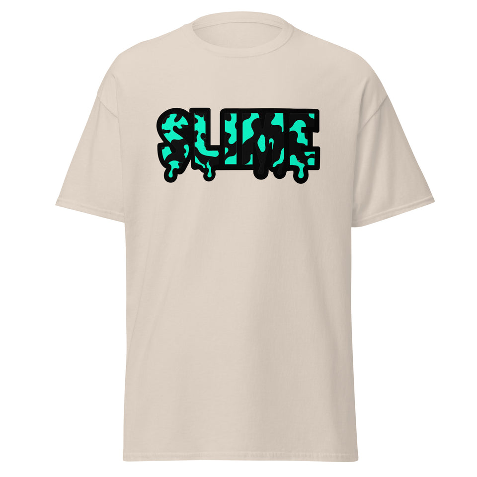 Black and Teal Slime Tshirt