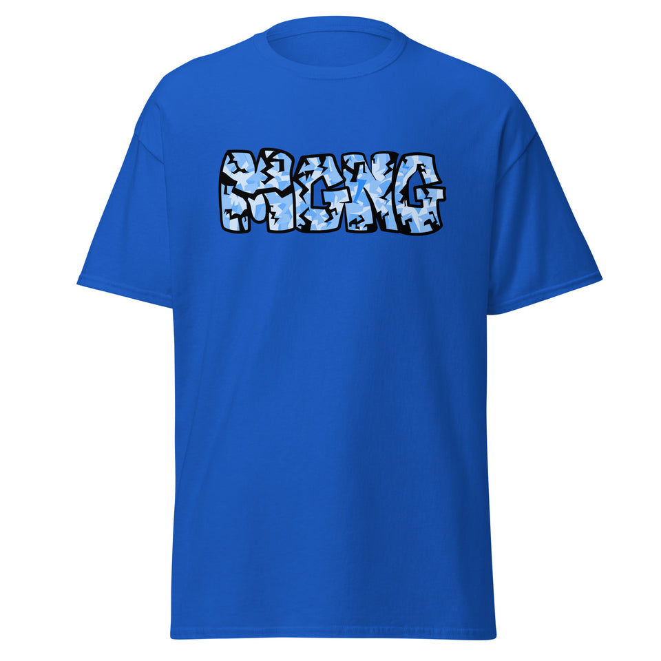 Light Blue Shattered Glass MGNG Tshirt