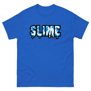 Blue,White and Black Slime Tshirt