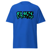 Black and Teal Slime Tshirt