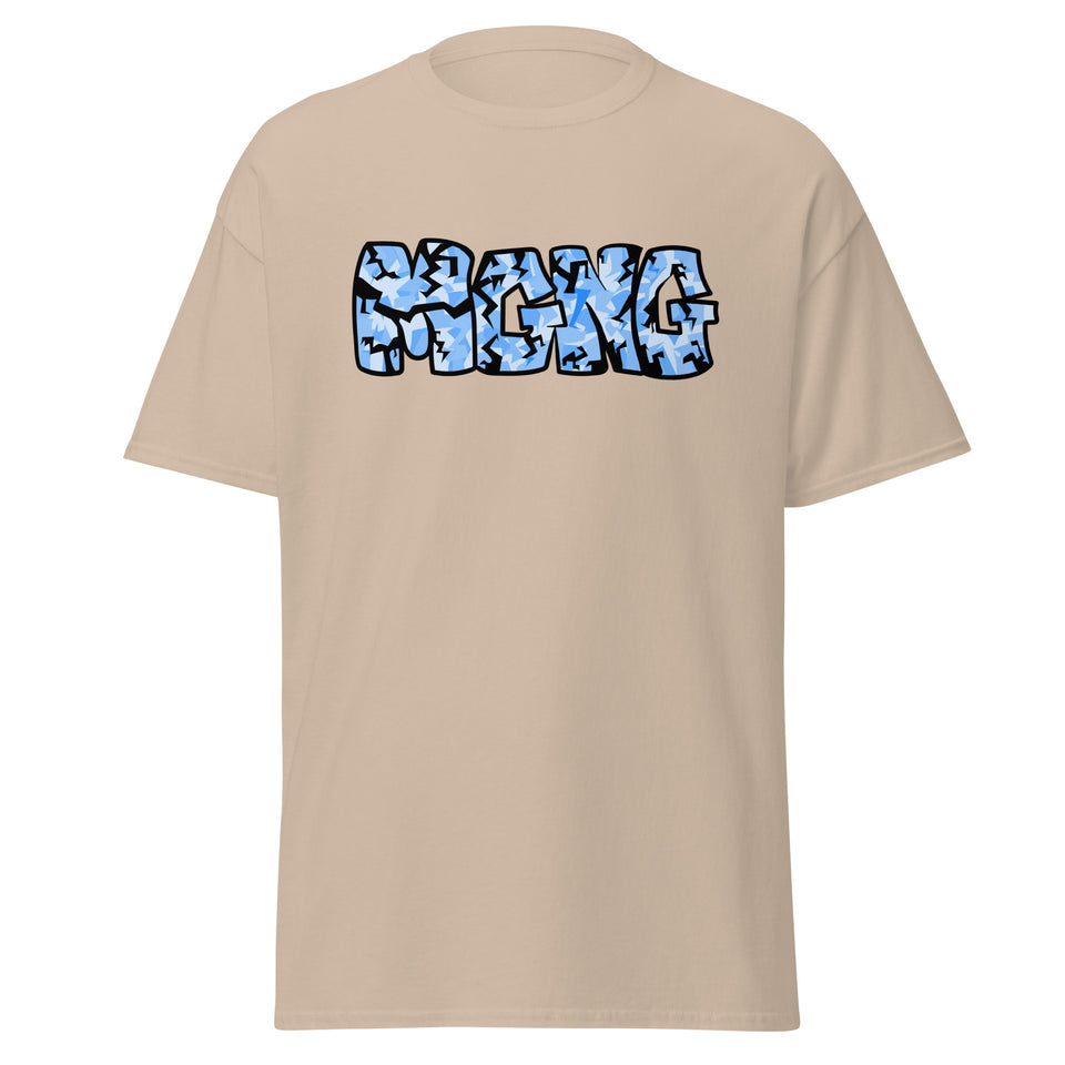 Light Blue Shattered Glass MGNG Tshirt