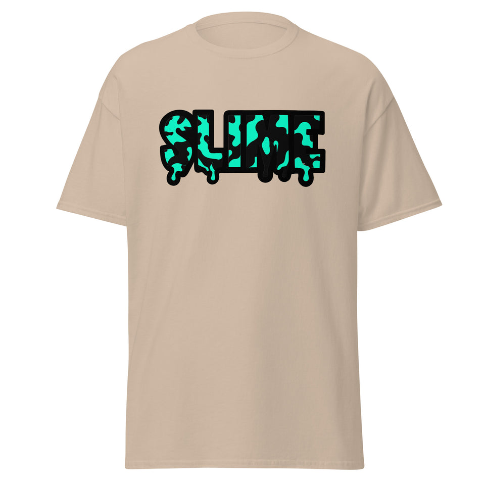 Black and Teal Slime Tshirt