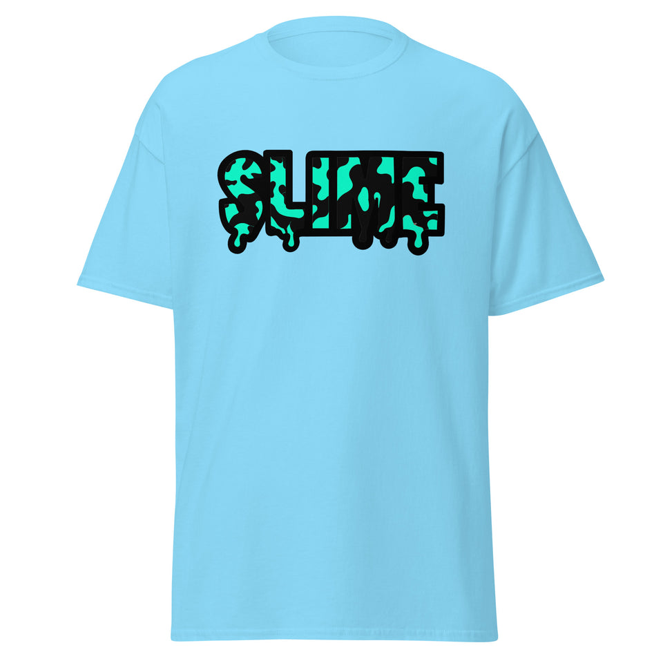 Black and Teal Slime Tshirt