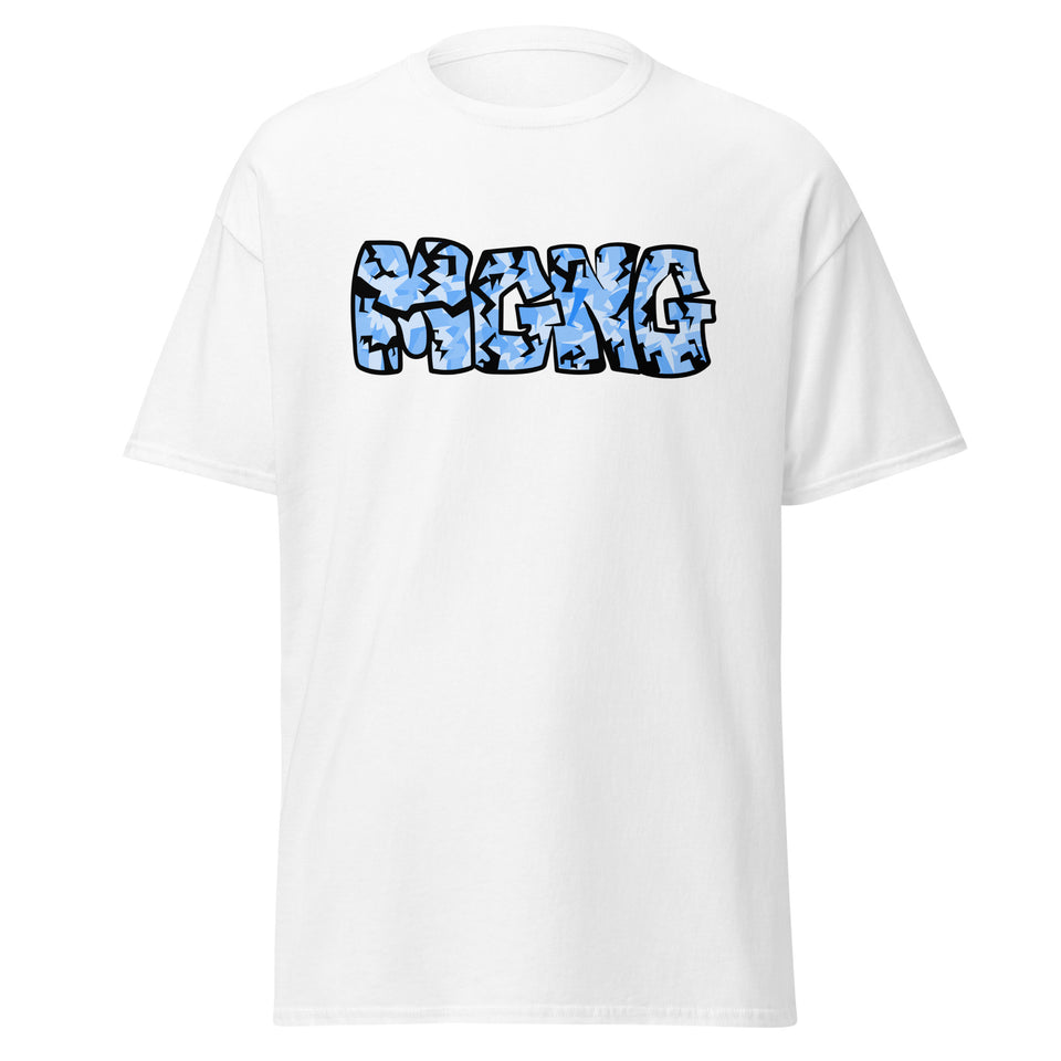 Light Blue Shattered Glass MGNG Tshirt