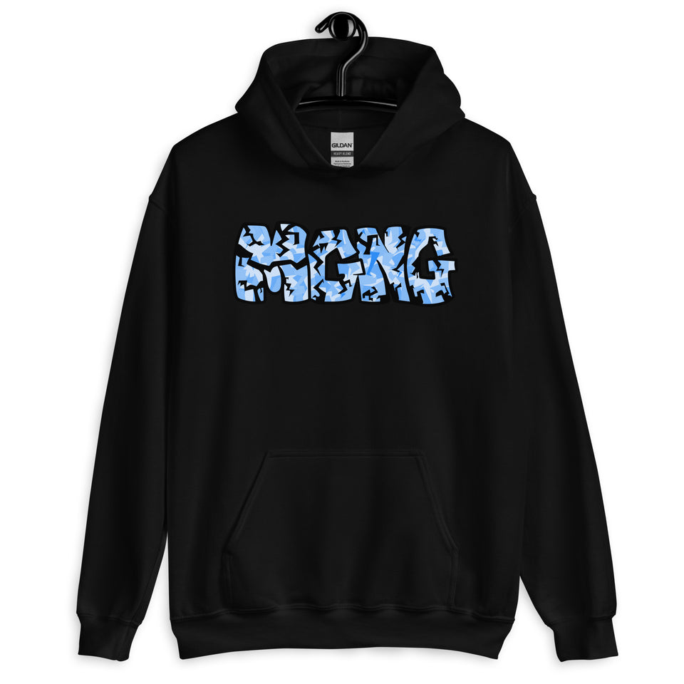 Light Blue Shattered Glass MGNG Hoodie