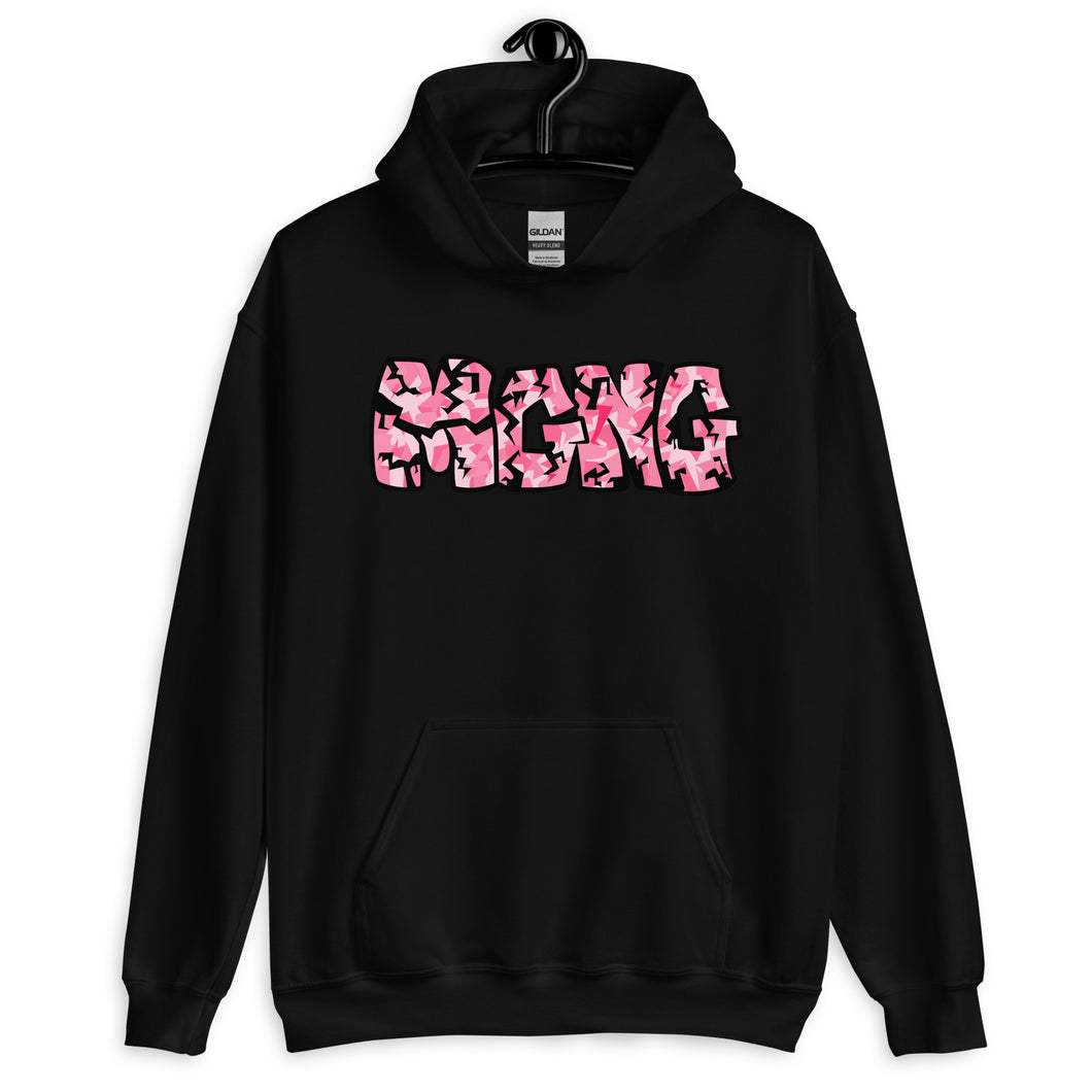 Pink Shattered Glass MGNG Hoodie