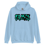 Black and Teal Slime Hoodie