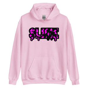 Black and Pink Slime Hoodie