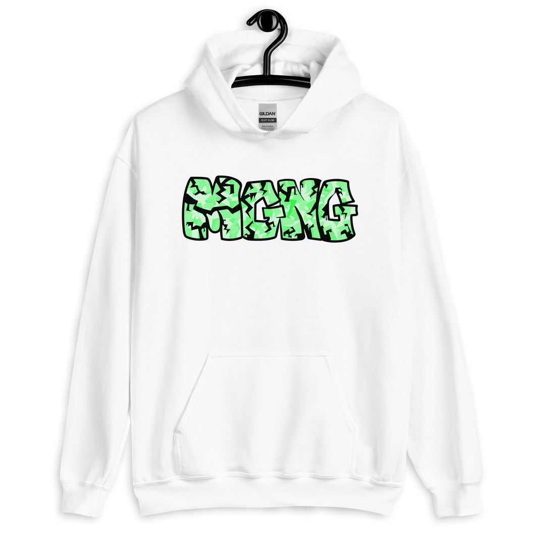 Green Shattered Glass MGNG Hoodie